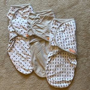 Set of 3 SwaddleMe Swaddles - Size Small/Medium